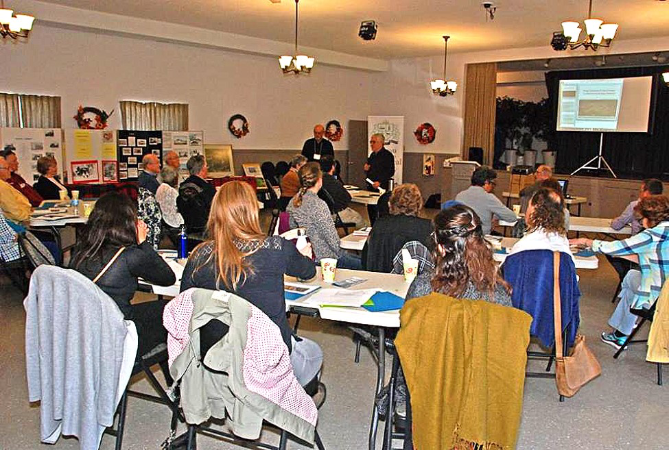 Over 50 people enjoyed a heritage forum in Kars presented by RTHS and Heritage Ottawa on Saturday, Sept. 30