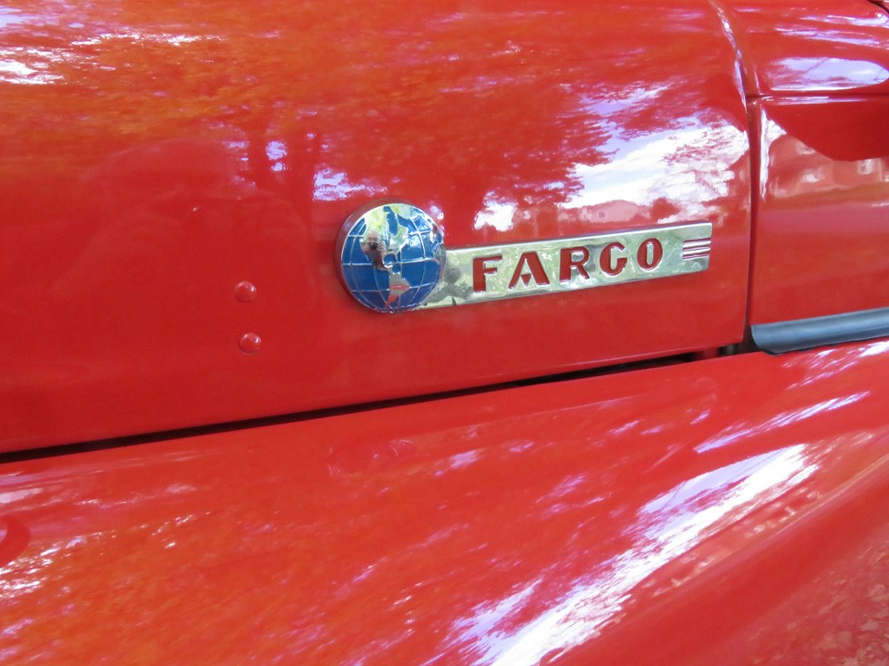 Beautifully restored Fargo pickup truck