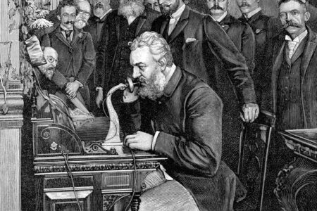 Alexander Graham Bell Makes the First Phone Call - March 10, 1876