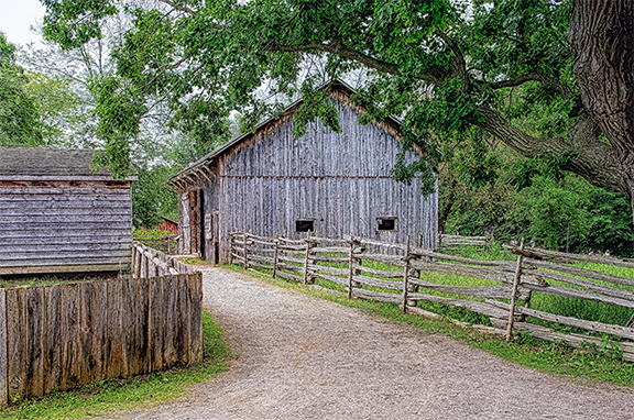 Out buildings - Upper Canada Village (r.brazier photo)